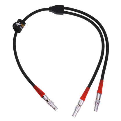 Dual-Motor-Cable for Arri LBUS FIZ MDR Focus 4 Pin Male to Dual 4Pin Male Motor Cable