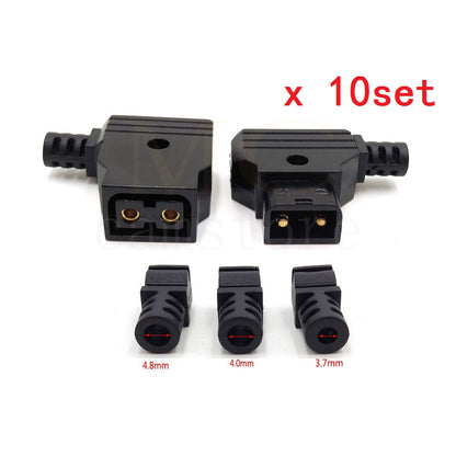 Camera power plug D-tap male plug P-tap female socket DIY Cable D-TAP Connector