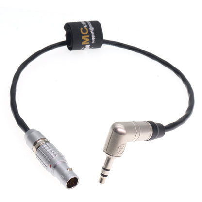 3.5mm TRS Jack to 0B 5pin Male Timecode Cable for Tentacle Sync Time Code Generator to ARRI Alexa Sound Camera Devices