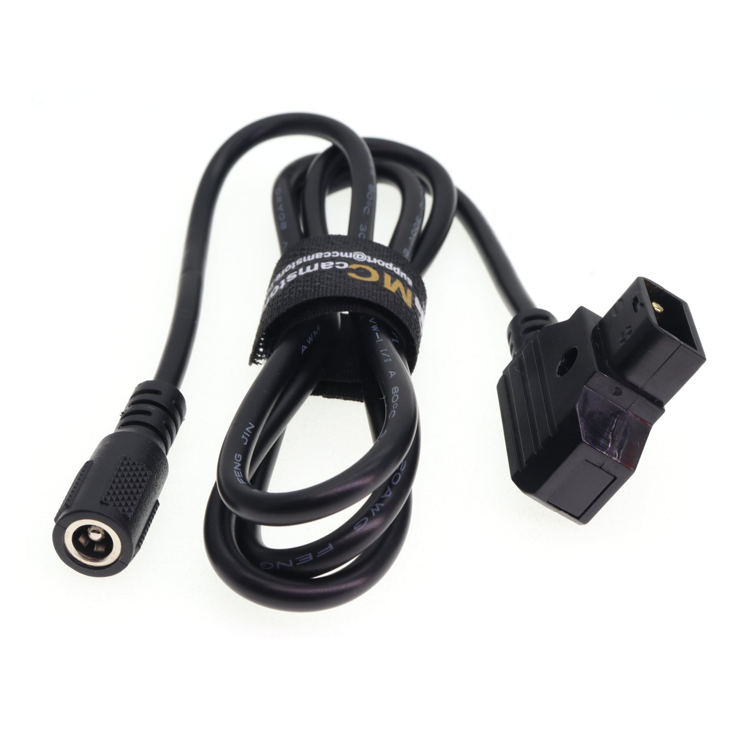 D-tap to DC Cable, Power Tap DTap BTap Plug to DC 5.5 * 2.5mm Female Plugs for Lights Lamps Monitors Cameras and DSLR More Camcorder Devices