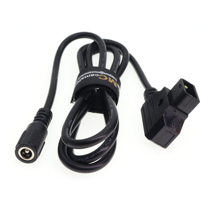 D-tap to DC Cable, Power Tap DTap BTap Plug to DC 5.5 * 2.5mm Female Plugs for Lights Lamps Monitors Cameras and DSLR More Camcorder Devices