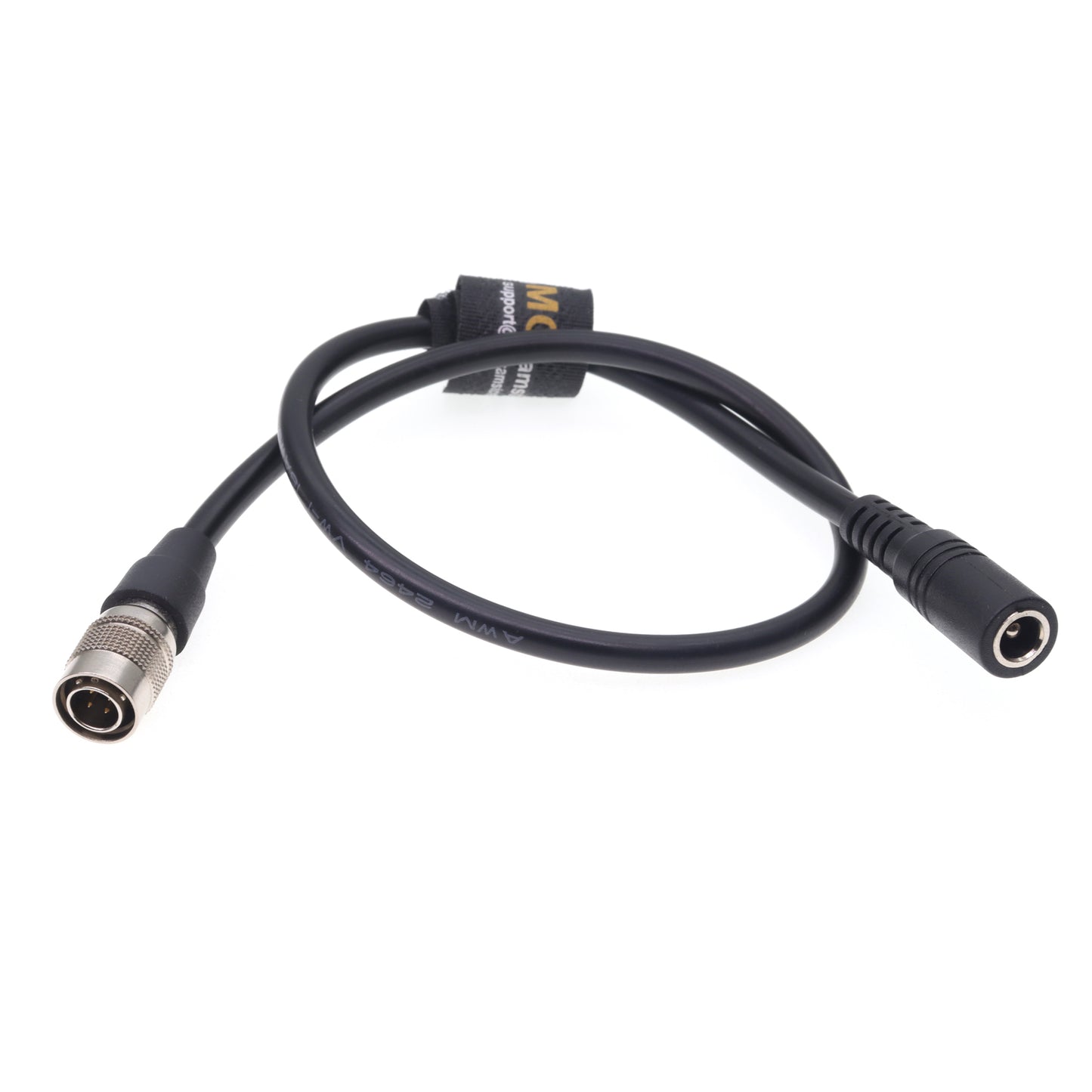 DC Female to Hirose 4pin Male Power Cable for Sound Device ZAXCOM for Blackmagic