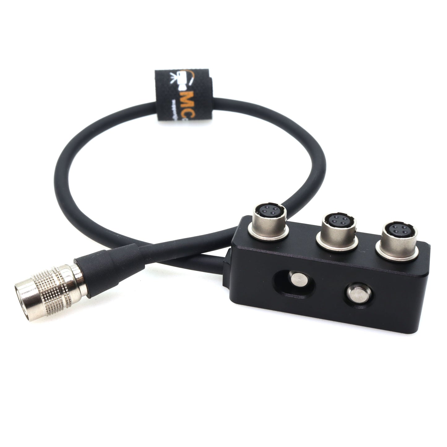 Hirose 4pin to 3 Port 4pin Female Power Supply Splitter Box for Sound Device 688 788T for Zoom F4 F8 Power Distributor