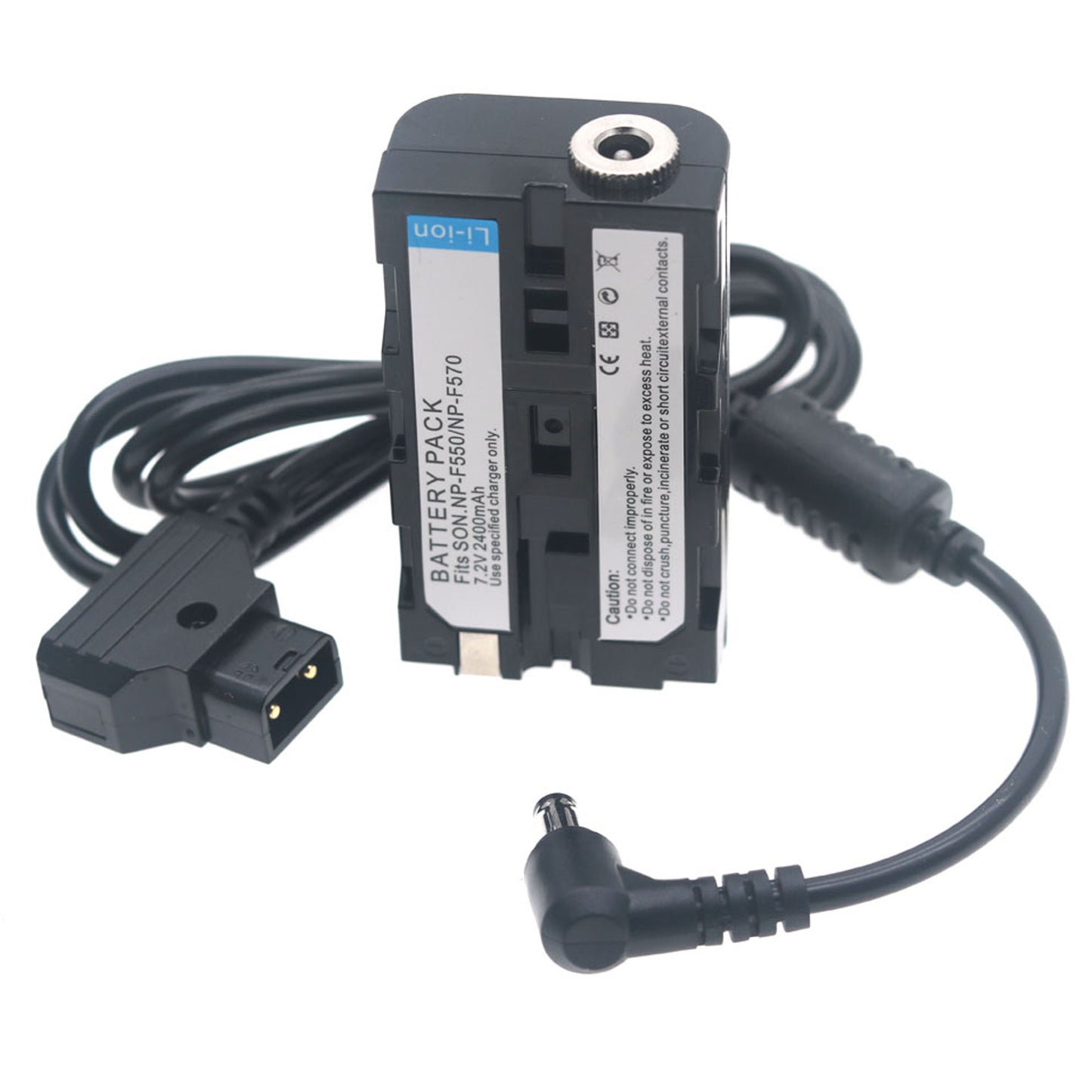 Atomos SmallHD 702 Monitor Power Cable for SONY-NP-F550/570/970 DC Dummy Battery