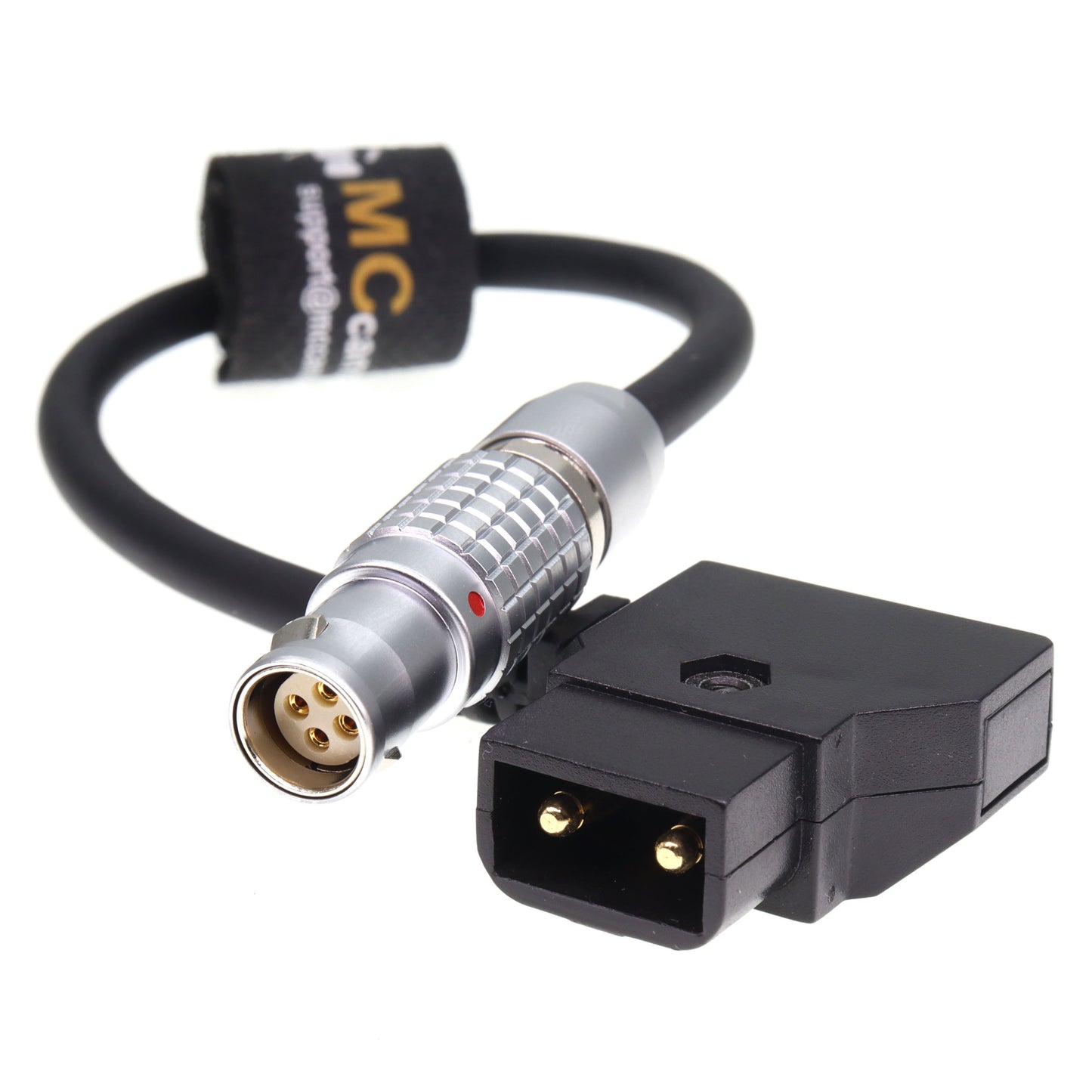 D-TAP to FGK 1B 4 Pin Female Power Cable for Canon C300 Mark II C200 Camera