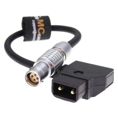 D-TAP to FGK 1B 4 Pin Female Power Cable for Canon C300 Mark II C200 Camera
