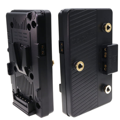 V-Mount to Gold-Mount Battery Adapter Plate, V Lock Compatible with Anton-Bauer for Sony for Panasonic Camera