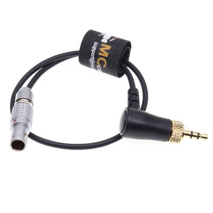 Timecode Cable Locking 3.5mm TRS Jack to 0B 5 Pin Male Time Code for Deity TC-1 for ARRI Alexa SXT/Sound Devices/Zaxcom Audio Recorder Camera