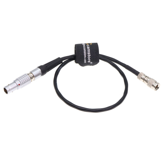 Din 1.0/2.3 to EXT 0B 9 Pin Timecode Cable for RED Komodo 6K Camera