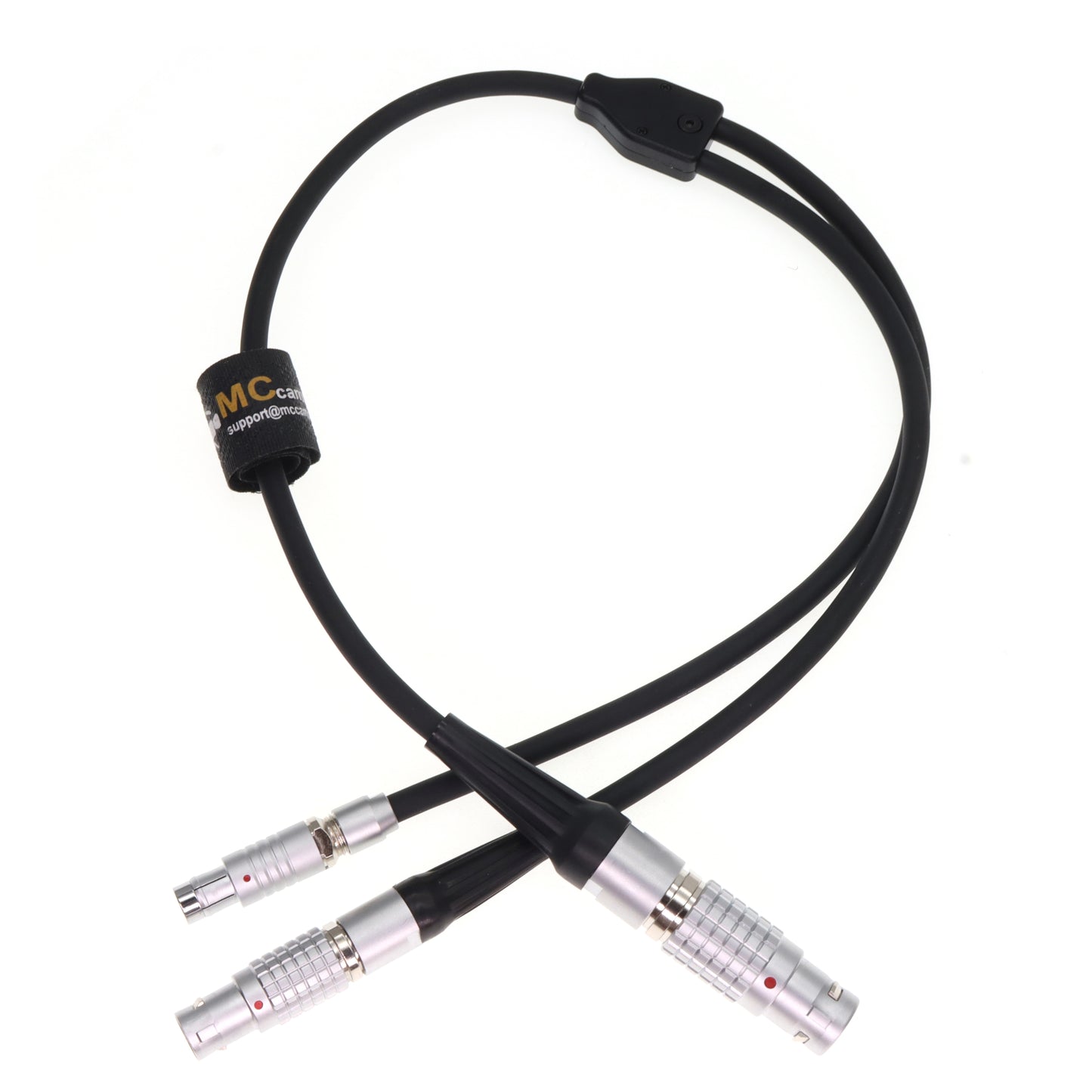 Power Control Y Cable for Preston Digital Micro Force DM1 DM2 DM5 Lens Motor ARRI Power Cable, 14 Pin to 7 Pin and RS 3 Pin