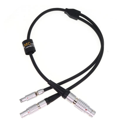 Power Control Y Cable for Preston Digital Micro Force DM1 DM2 DM5 Lens Motor ARRI Power Cable, 14 Pin to 7 Pin and RS 3 Pin