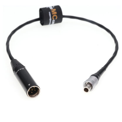 FVB 00 3 Pin Male to TA5M Mini XLR 5 Pin Male Audio Cable for Wisycom MTP41 MTP41-L-B1 Broadband Bodypack Transmitter