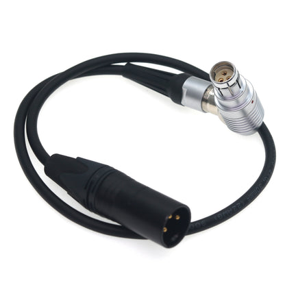 XLR 3 Pin Male to FI 3 Pin Female Power Cable for Phantom VEO High Speed Camera BATTERY BACK UP DC INPUT 20 - 28V DC