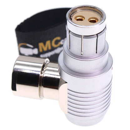 2pin Female Connector for ALEXA, ALEXA Classic, ALEXA XT, ALEXA SXT, ALEXA SXT-W, ALEXA LF, ARRICAM, ARRIFLEX