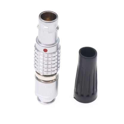 FGG 0B 2 3 4 5 6 7 9 12 Pin Aviation Connector, Push-pull Self-lock Fast Male Plug for Sony ARRI Camera Power Cable