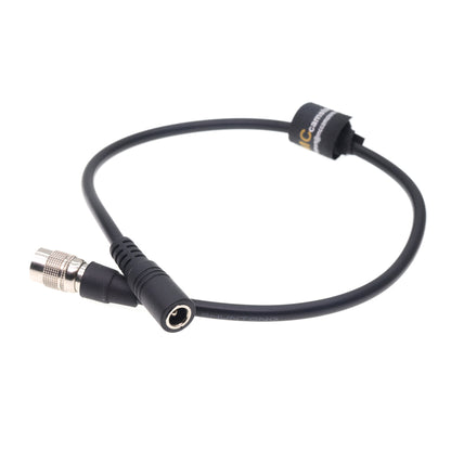 DC Female to Hirose 4pin Male Power Cable for Sound Device ZAXCOM for Blackmagic