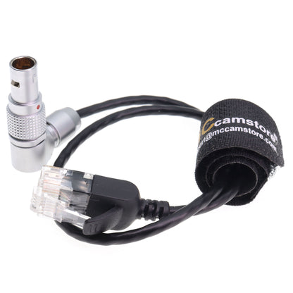 RED Camera Gig-E DSMC Rotatable EXT 9-pin TO Cat5e Ethernet RJ45 Connector for Data Transmission Through Teradek COLR