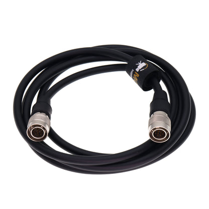 Industrial Camera Cable Hirose 12pin Male to 12Pin Male for Panasonic Sony CCXC-12P CCD XC DXC Series Intercon VCP Hitachi CCD AVT Remote Panel I/O Trigger Line