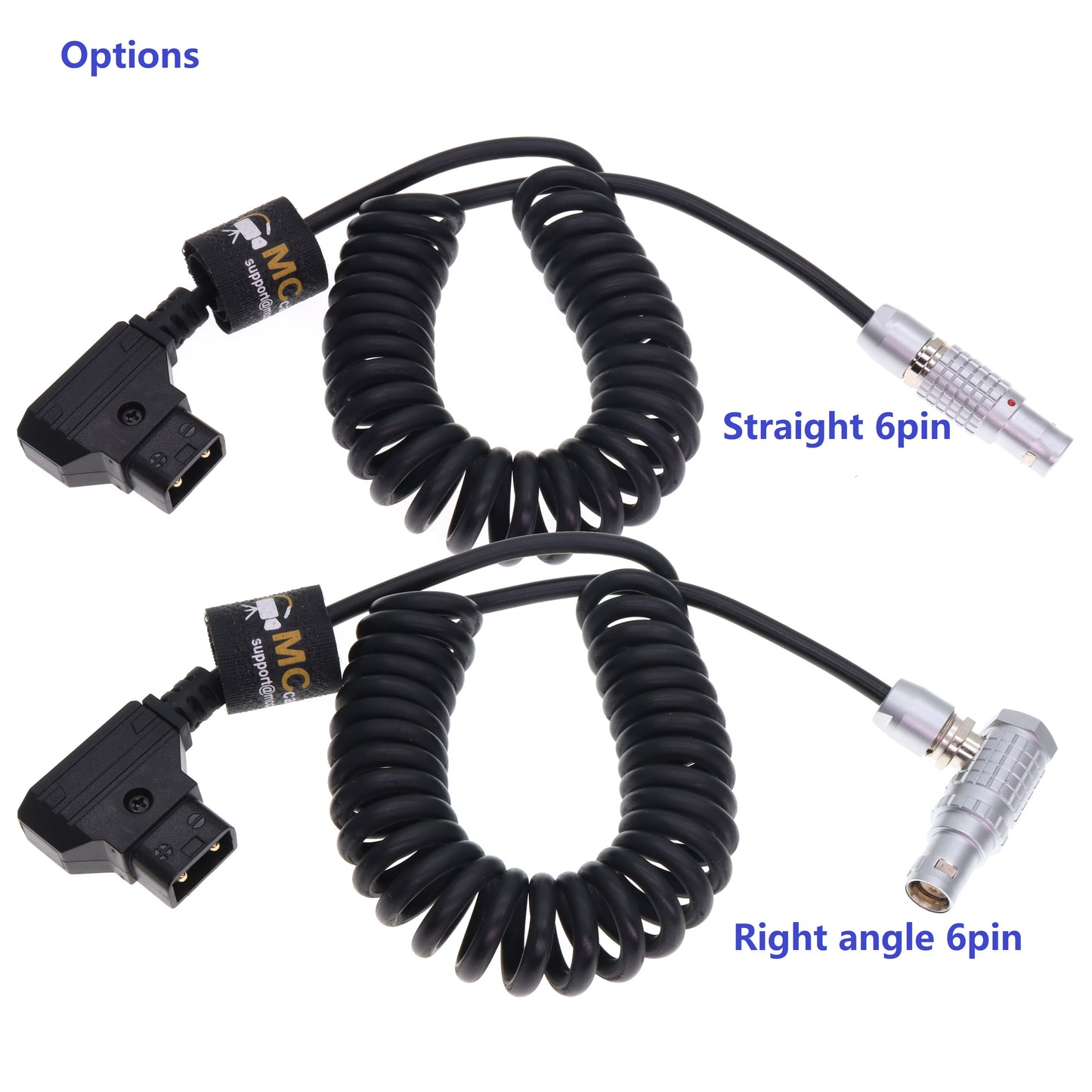 Power Cable for Ronin 2 Gimbal to RED Komodo-X V-Raptor Scarlet Epic Dragon-X DSMC2 DSMC3, 6 Pin Male to Right Angle Female