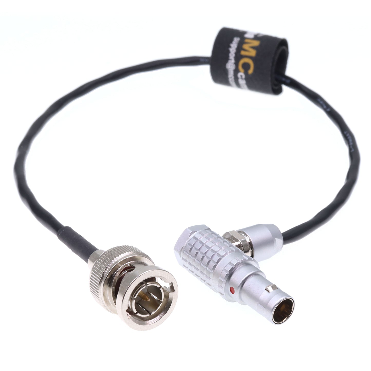 BNC Male to 0B 9 Pin Male Timecode Cable for Sound Devices Zaxcom for RED V-Raptor Komodo Camera