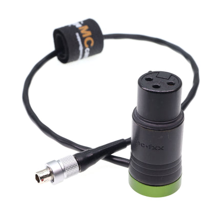 FVB 00 3 Pin Male Plug To Low Profile XLR 3 Pin Female Audio Cable for Sennheiser SK2000 Transmitter