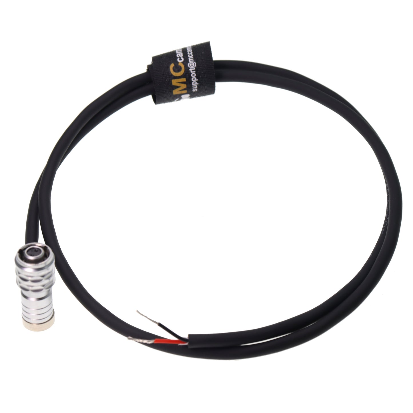 2Pin BMPCC 4K Connector DIY Cable for Black Magic with SF6 Right Angle 2Pin Female Plug for Blackmagic Pocket Cinema 4k 6K Camera Power Cable 2m