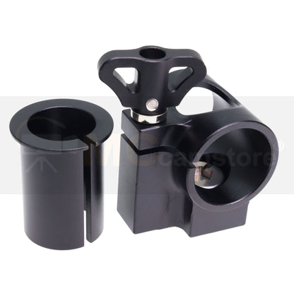 Camera Single Rod Clamp, 15-19mm Tube Clip with 3/8 Screw for ARRI RMB-8 Accessories Motor Rod Mounting Bracket with Elastic Positioning Pin