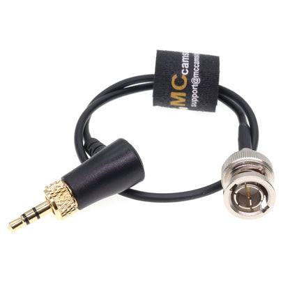 BNC to 3.5mm TRS Timecode Cable for Canon C70 for Sony F55 FX9 Zaxcom Zoom F4 F8 F8n from Deity TC-1 Timecode Generator Box