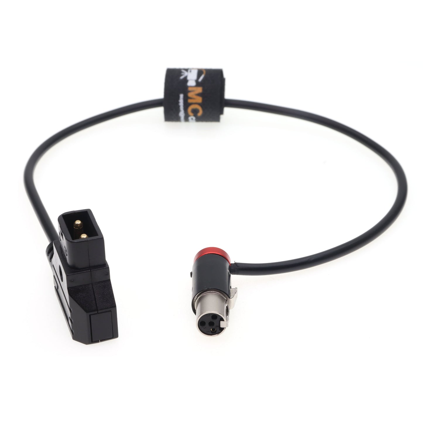 D-tap to Low Profile TA4F Power cable for TVLOGIC VFM-058 Monitor Power Supply Cord