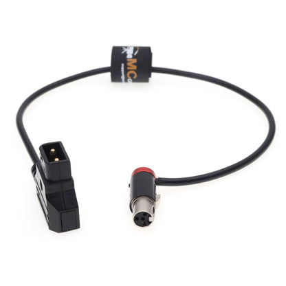 D-tap to Low Profile TA4F Power cable for TVLOGIC VFM-058 Monitor Power Supply Cord