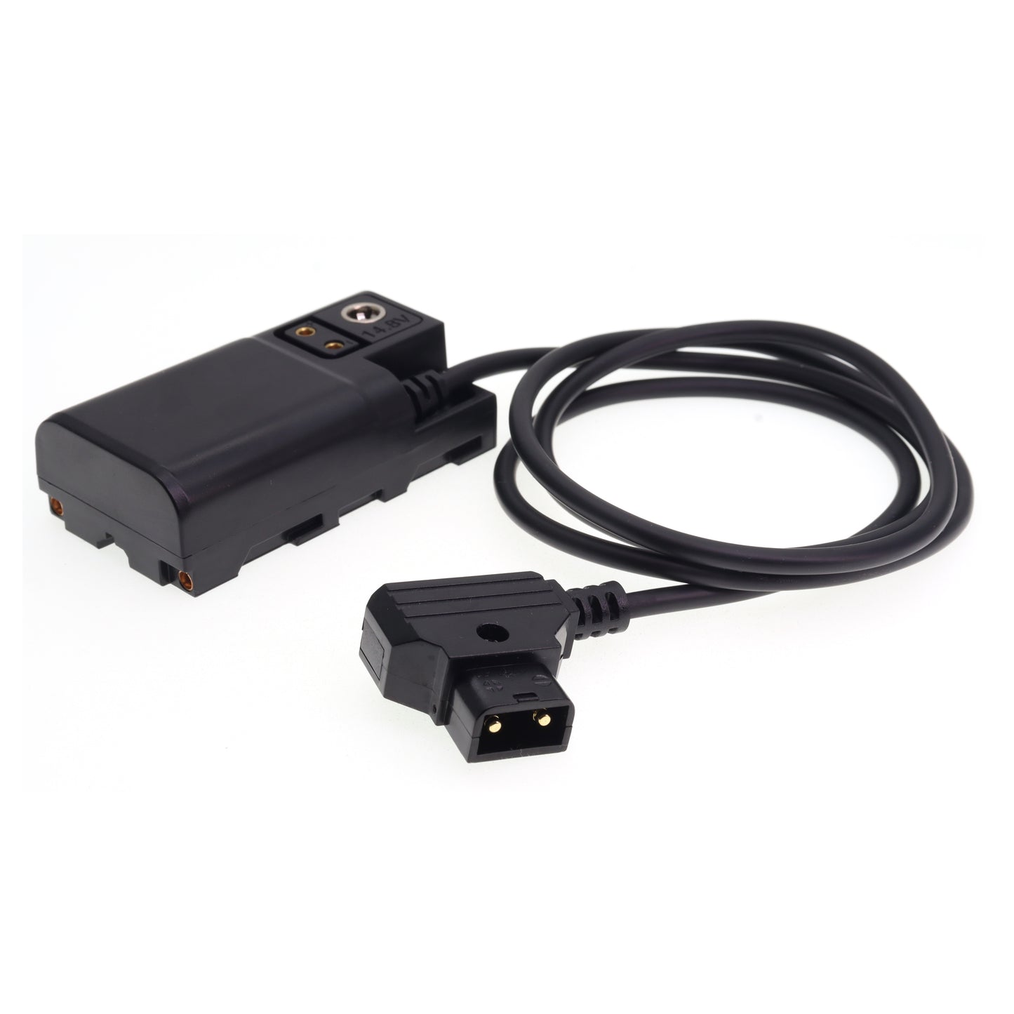 D-tap to DC Cable, Power Tap DTap BTap Plug to DC 5.5 * 2.5mm Female Plugs for Lights Lamps Monitors Cameras and DSLR More Camcorder Devices