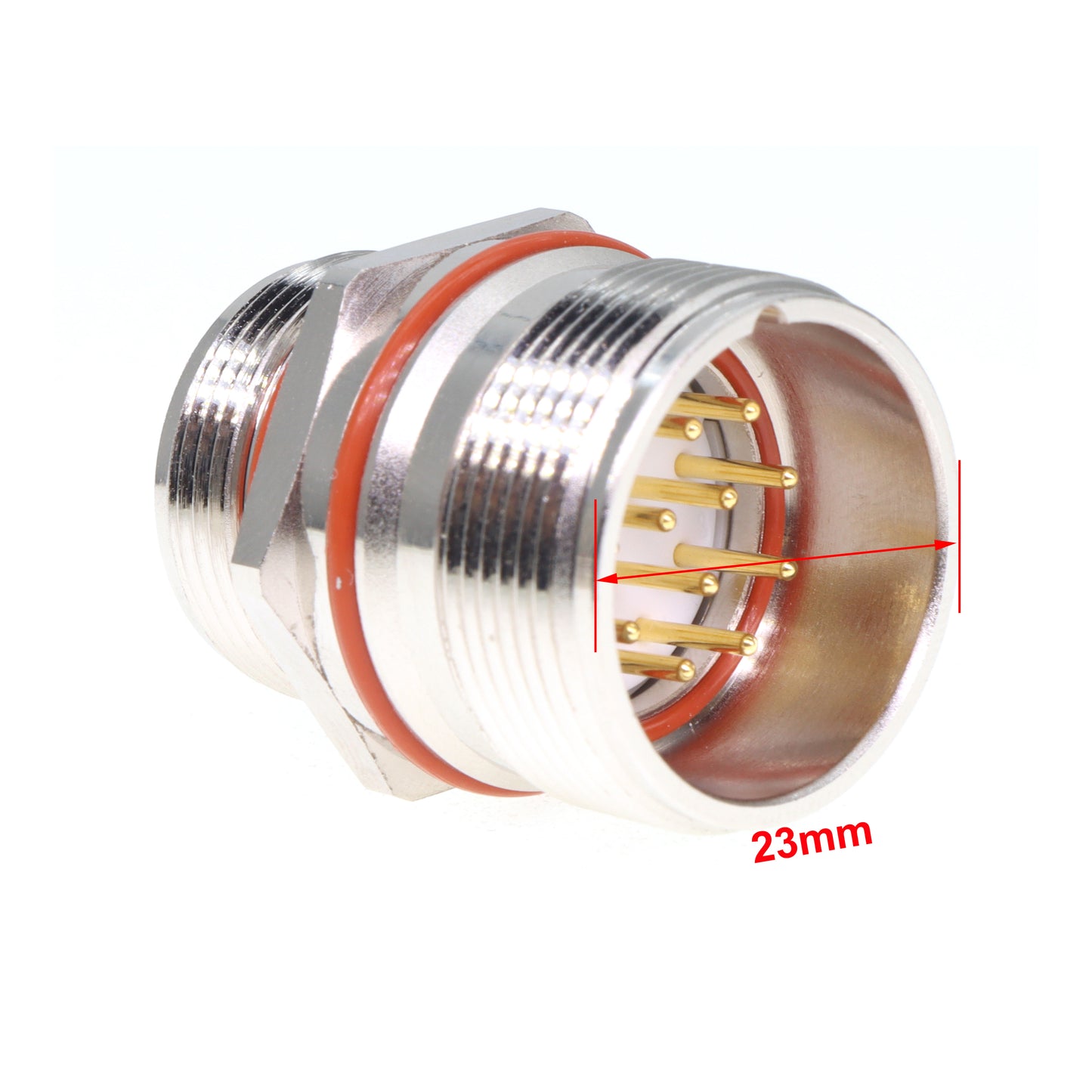 M23 12 Pin Servo Motor Signal Feedback Encoder Connector M623 12 Wire Female Plug for Heidenhain M23-12P