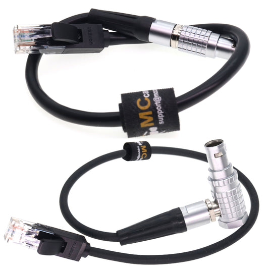 1B 10Pin to RJ45 Cat5e Ethernet Control Cable for Bit Part Bitbox ARRI Alexa Mini LF| LF| Mini| SXT| 35 Camera ETH Port