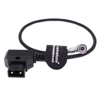 BMPCC 4K Weipu 2Pin-Black Magic 6K-Cable Right Angle 2 Pin Female to D Tap Power Cord for Blackmagic Pocket Cinema Camera 4K 6K from Gold Mount V Mount Battery