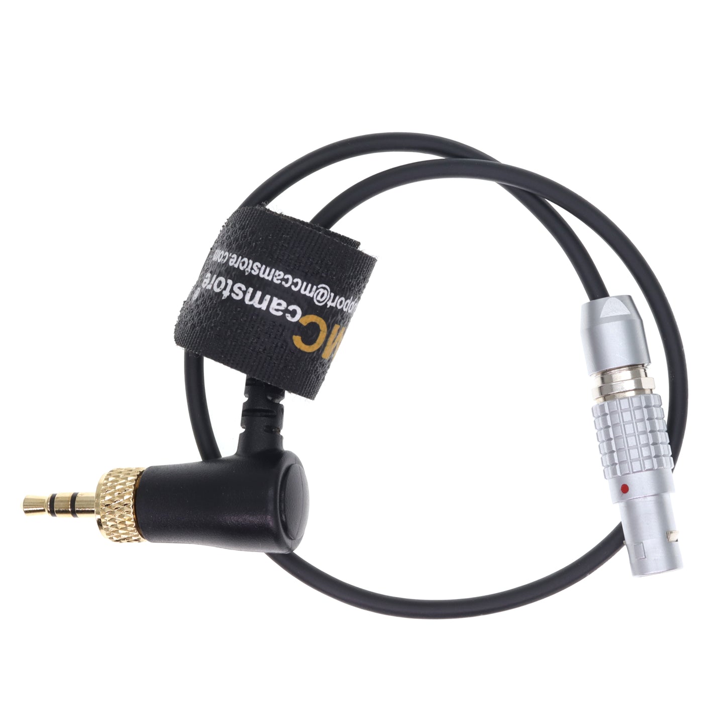 Lock 3.5 TRS Mini Jack To EXT 9 Pin Timecode Cable for Deity TC-1 for RED Komodo RED V-Raptor Time Code Sync