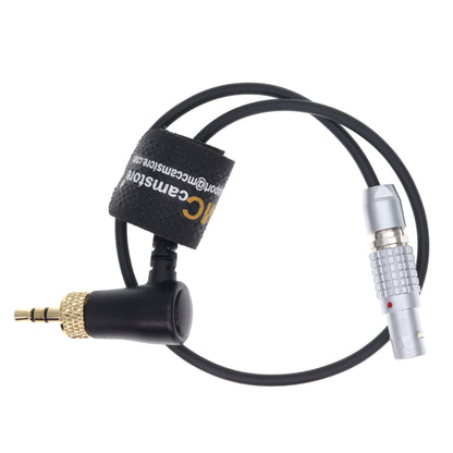 Lock 3.5 TRS Mini Jack To EXT 9 Pin Timecode Cable for Deity TC-1 for RED Komodo RED V-Raptor Time Code Sync