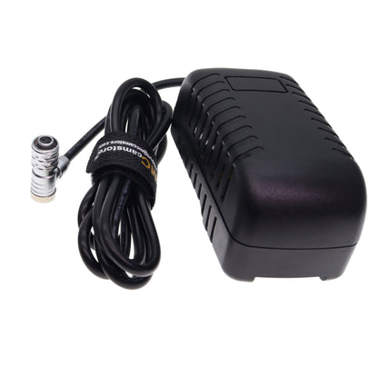 Power Adapter AC 110V to 240V to BMPCC 4K Black Magic 2pin Power Cable 12V 3A for Blackmagic Pocket Cinema Camera 4K, 6K Pro, 6K G2