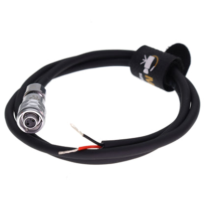 2Pin BMPCC 4K Connector DIY Cable for Black Magic with SF6 Right Angle 2Pin Female Plug for Blackmagic Pocket Cinema 4k 6K Camera Power Cable 2m