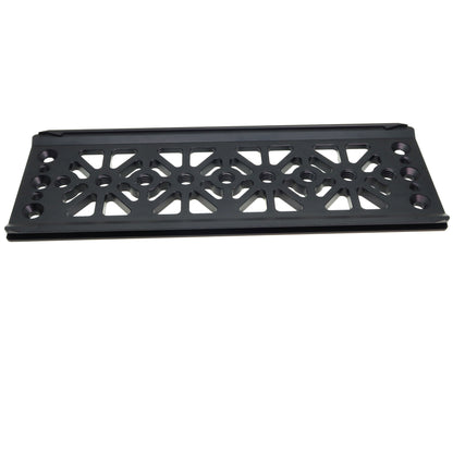 Base Plate Bottom Cheese Plate for ARRI Alexa 35 Trinity/DJI Ronin 2 / Steadicam M2 Dovetail Plate with 3/8"-16 Threaded Expandsion Camer Panel Plate
