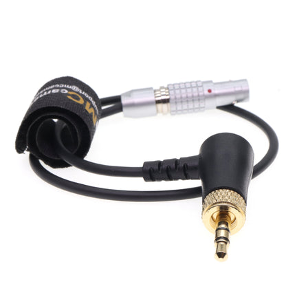 Lock 3.5 TRS Mini Jack To EXT 9 Pin Timecode Cable for Deity TC-1 for RED Komodo RED V-Raptor Time Code Sync