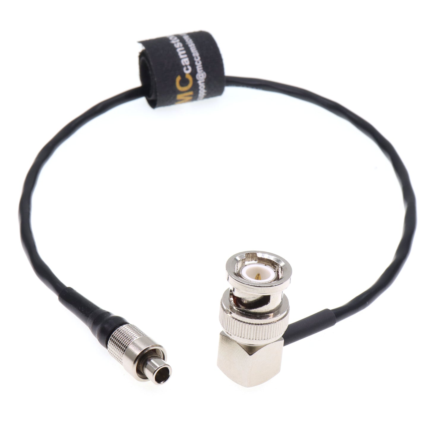 Signal Cable FVS.00.250 Coaxial Plug to Right Angle BNC Signal Line for Sennheiser 3041 Receiver
