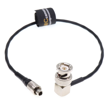 Signal Cable FVS.00.250 Coaxial Plug to Right Angle BNC Signal Line for Sennheiser 3041 Receiver