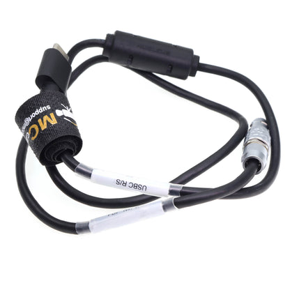 Nucleus-M 7 Pin to USB C Run Stop Cable for Canon R5 R6 R5C C70, Nikon Z6 Z7 Z9, BlackMagic BMPCC 4K 6K Camera Sony ZVE1, Record Trigger Lens Control