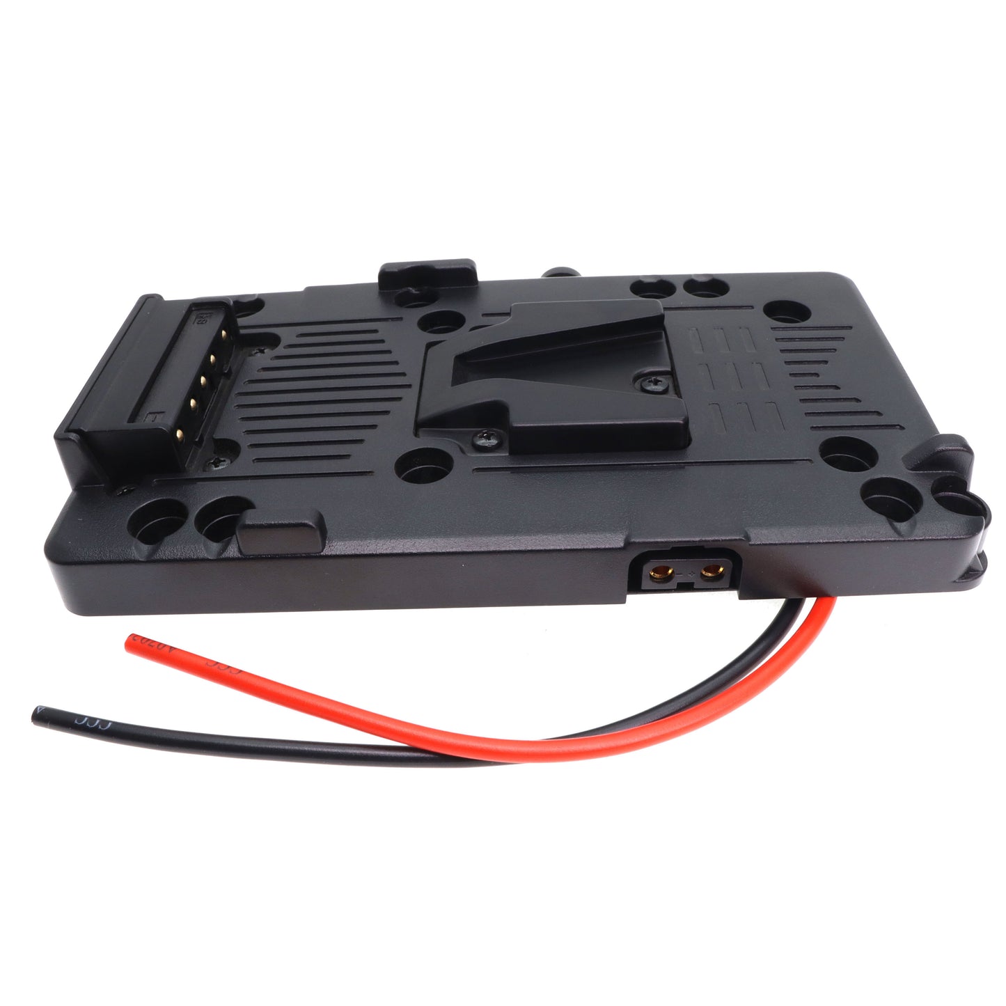 Back Pack Plate Adapter with D-tap Output for Sony V-Mount V-Lock Power External for DSLR Camcorder Video Light BMPCC SLR DSLR DV Camera Battery Adapter