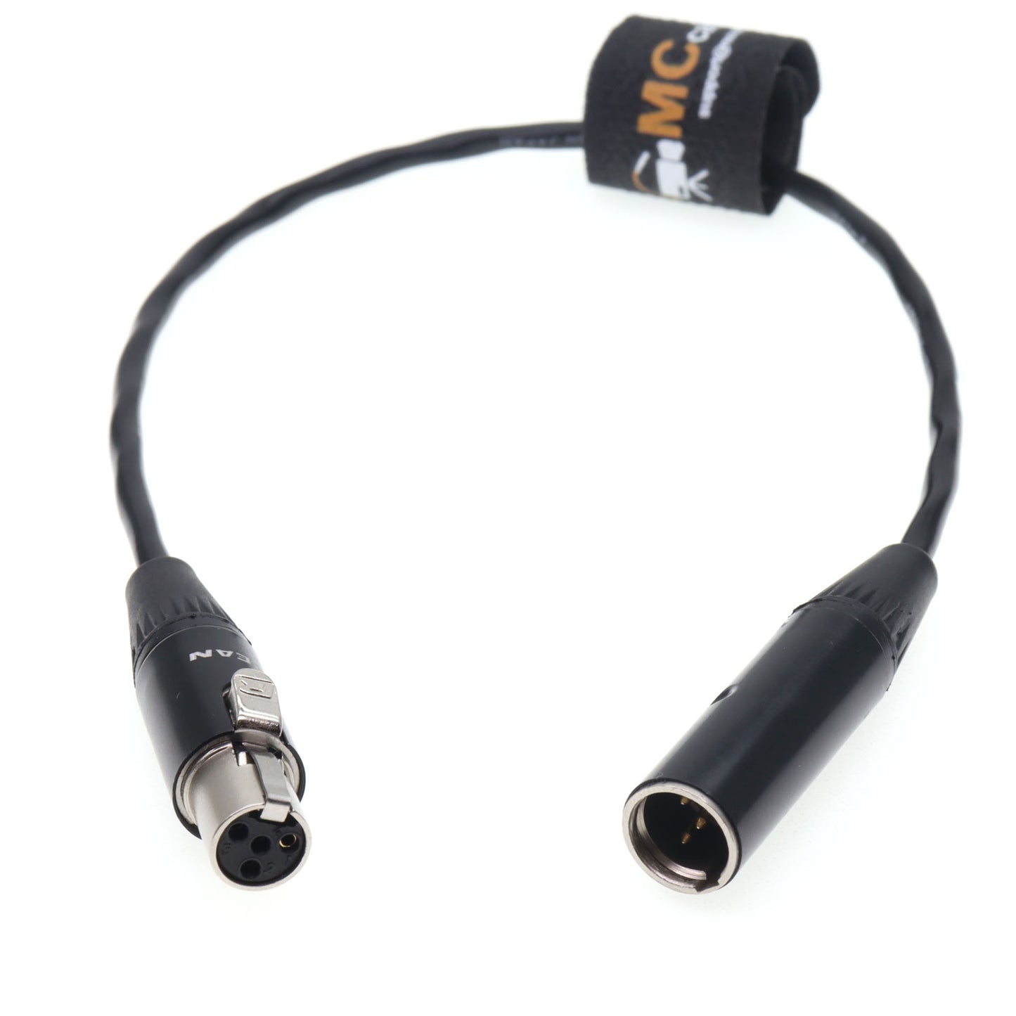 TA4F to TA4M 4pin Male to Female Audio Extension Cable for Shure Microphone Adapter Connector