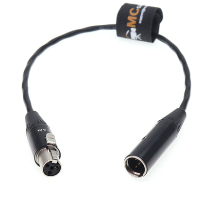 TA4F to TA4M 4pin Male to Female Audio Extension Cable for Shure Microphone Adapter Connector