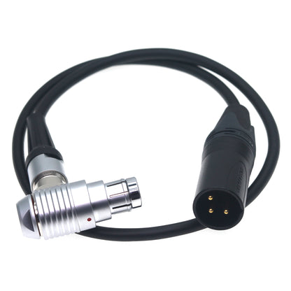 XLR 3 Pin Male to FI 3 Pin Female Power Cable for Phantom VEO High Speed Camera BATTERY BACK UP DC INPUT 20 - 28V DC