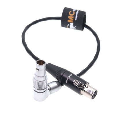 Adjustable Elbow 0B 2pin To Ta4f 4pin Female Cable for Tvlogic 055/056/058 Power Cable