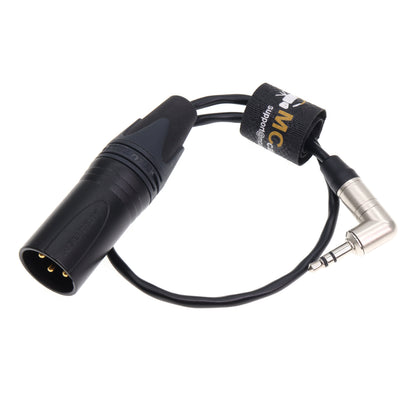 Time Code Cable for Sony FS7 FS5 for Canon C100 Camera from Tentacle Sync 3.5mm TRS to XLR 3 Pin Male