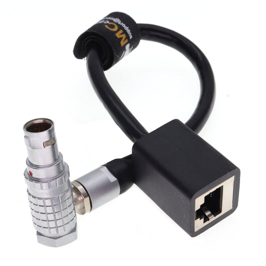 10pin Male to RJ45 Female CAT5E Ethernet Cable for ARRI Alexa Mini, MiniLF XT SXT S35 Camera EHT